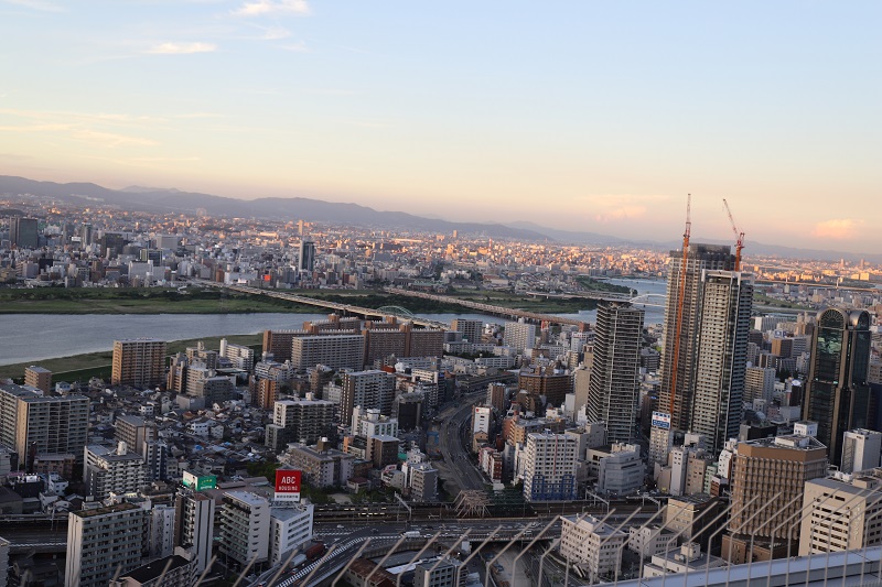 osaka | Japan City Tour | Travel agency in Tokyo View of urban Osaka, which has a long history