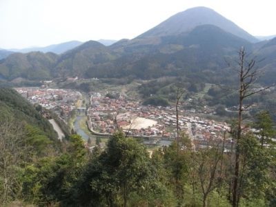 Tsuwano Castle, Shimane | Japan City Tour | Travel agency in Tokyo View from Tsuwano Castle ruin in Japan