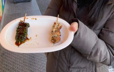 Sunamachi Ginza yakitori | Japan City Tour | Travel agency in Tokyo Yakitori street food in Sunamachi Ginza, Tokyo