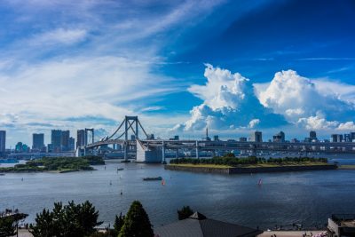 Odaiba Tokyo Japan | Japan City Tour | Travel agency in Tokyo View of Rainbow Bridge in Odaiba, where the Tokyo Olympics will be held in 2021