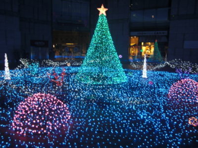 Christmas illumination in Japan | Japan City Tour | Travel agency in Tokyo Colorful christmas illuminations in Japan