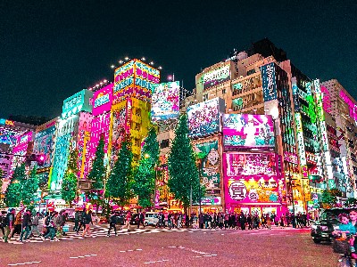 akihabara night | Japan City Tour | Travel agency in Tokyo Akihabara, where Japanese cheer otaku wotagei dance originated