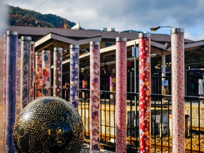 kyoto kimono forest | Japan City Tour | Travel agency in Tokyo The Kimono Forest in Kyoto is one of the family friendly activities, interesting for kids
