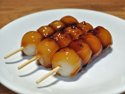 dango food | Japan City Tour | Travel agency in Tokyo Dango, a popular street food in Japan