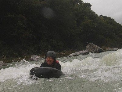 Riverboarding in Japan, one of the best outdoor activities